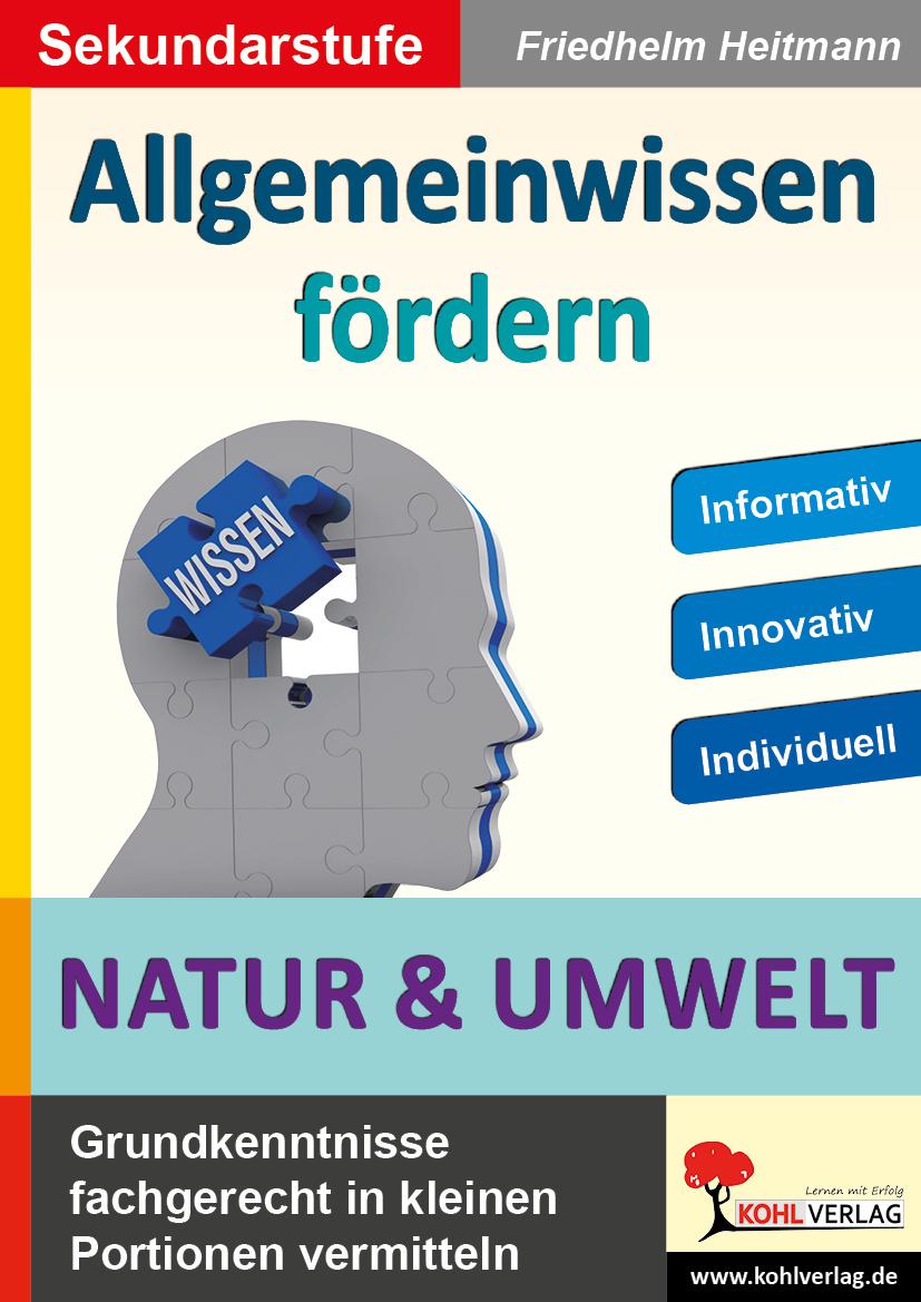 Vorderes Coverbild Allgemeinwissen fördern NATUR & UMWELT