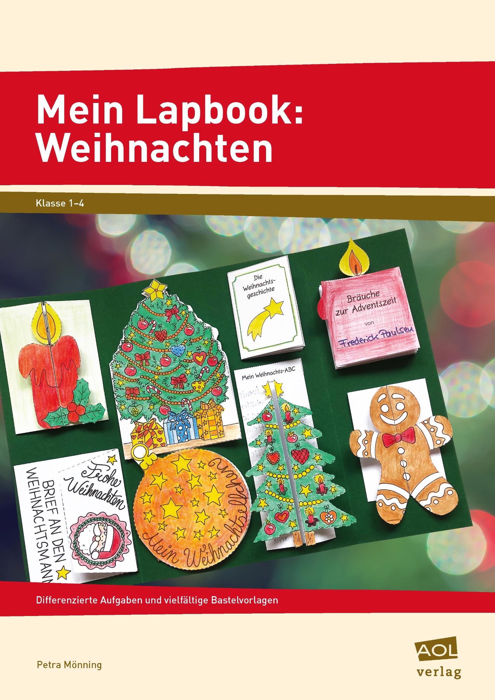Vorderes Coverbild Mein Lapbook: Weihnachten