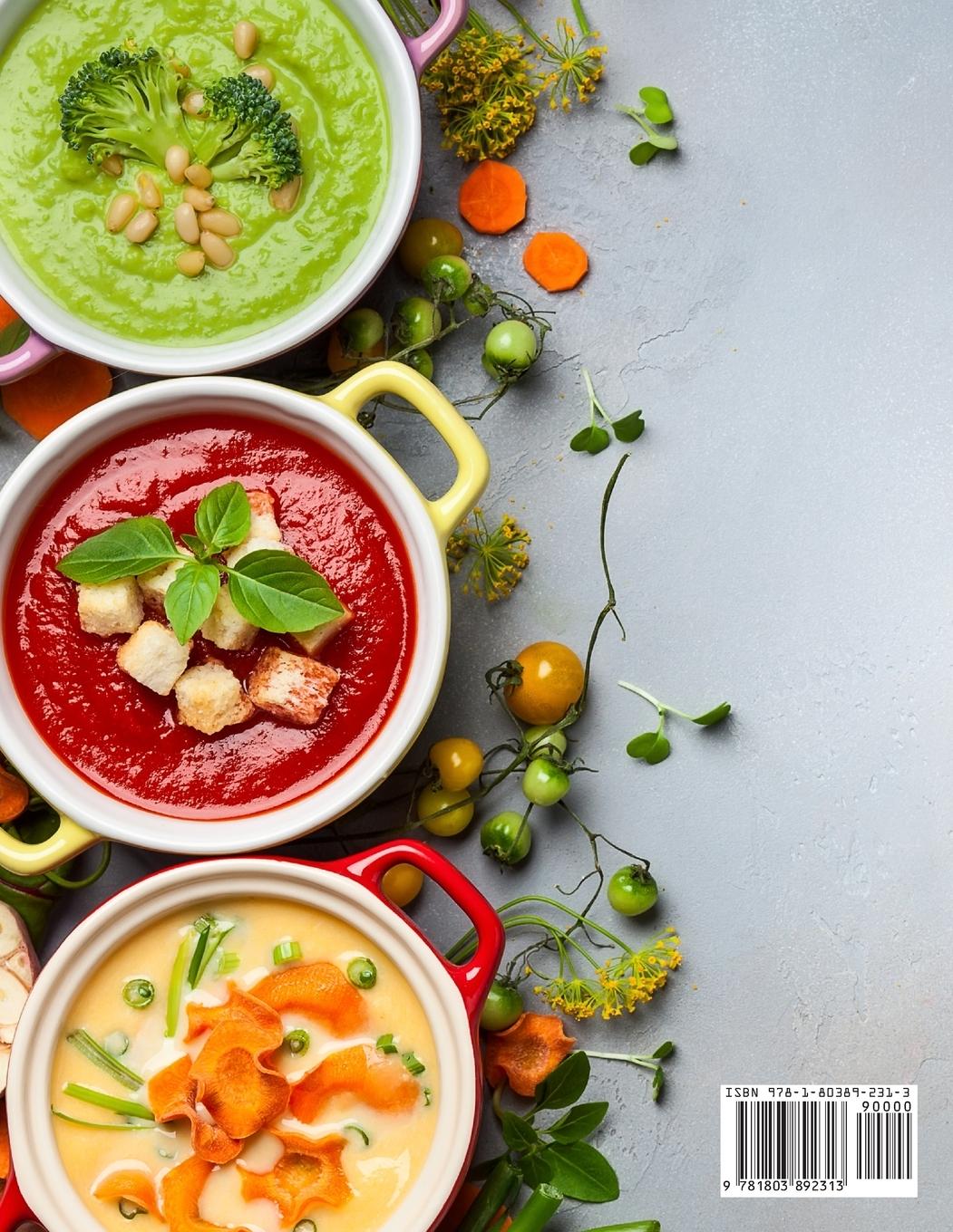 Rückseitencover Unique Soups 60 Recipes