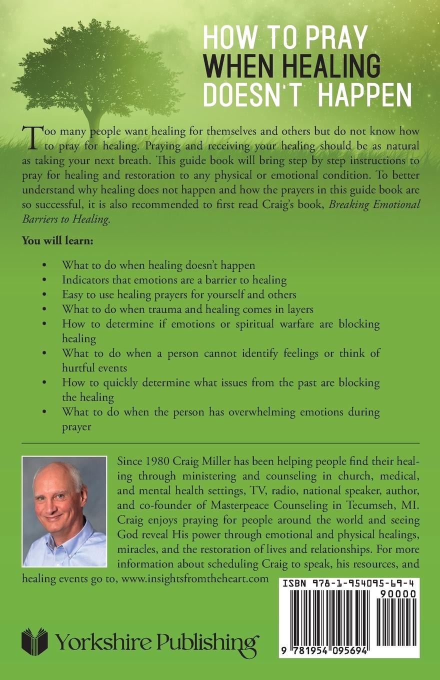 Rückseitencover How to Pray When Healing Doesn't Happen