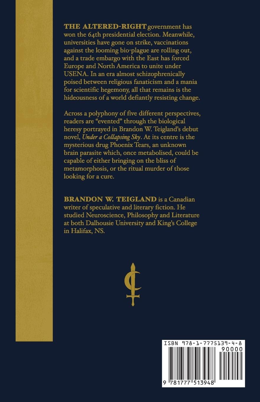 Rückseitencover Under a Collapsing Sky