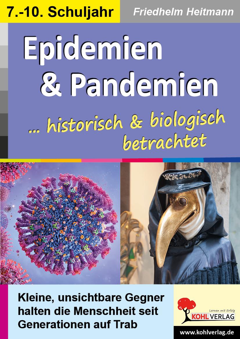 Vorderes Coverbild Epidemien & Pandemien ... biologisch und historisch betrachtet
