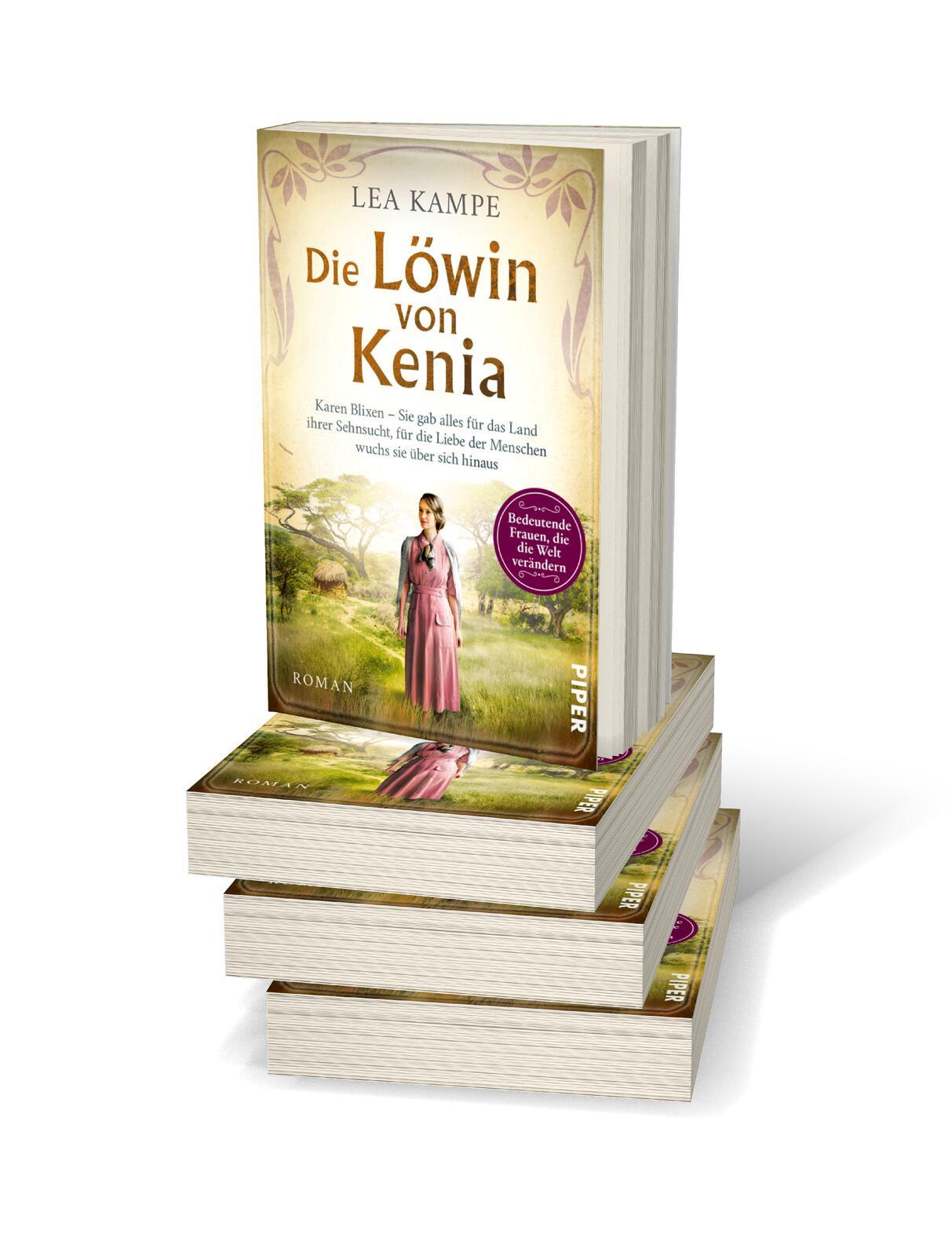 Beispielinhalt (Bild) Die Löwin von Kenia