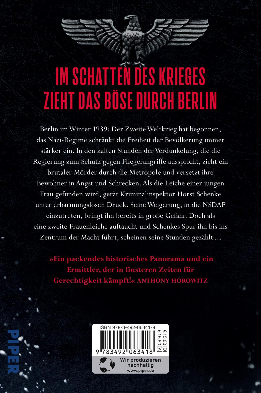 Rückseitencover Verdunkelung