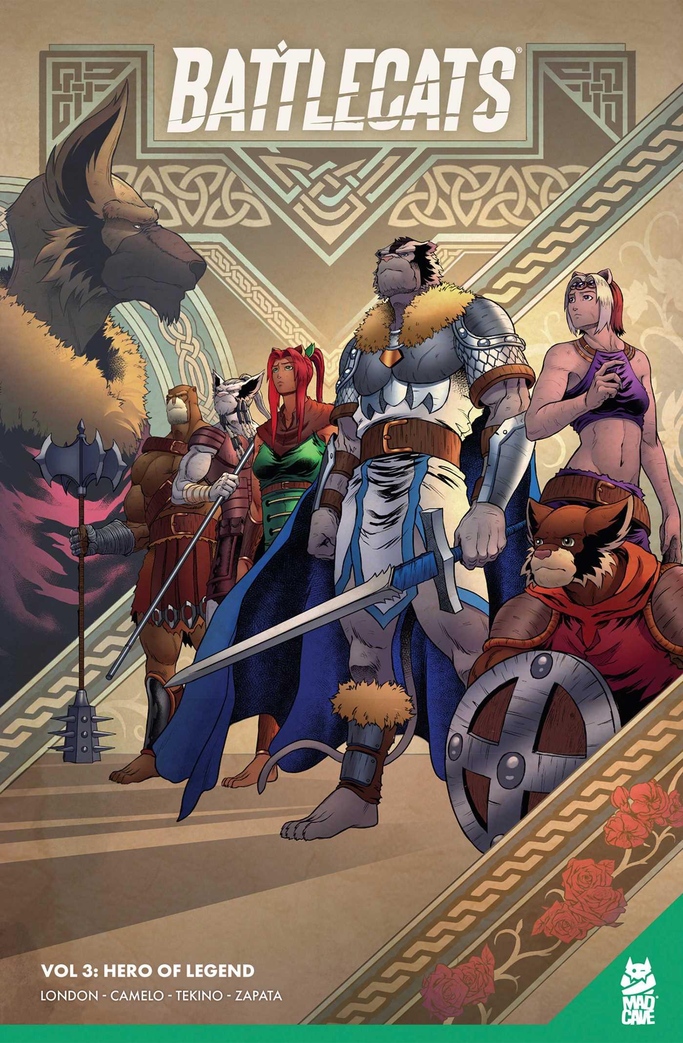Vorderes Coverbild Battlecats Vol. 3 Gn