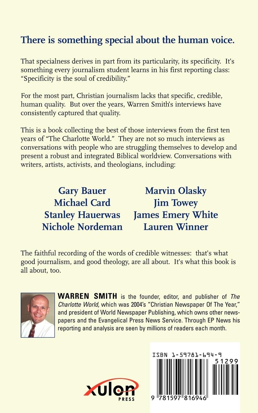 Rückseitencover Voices That Carry