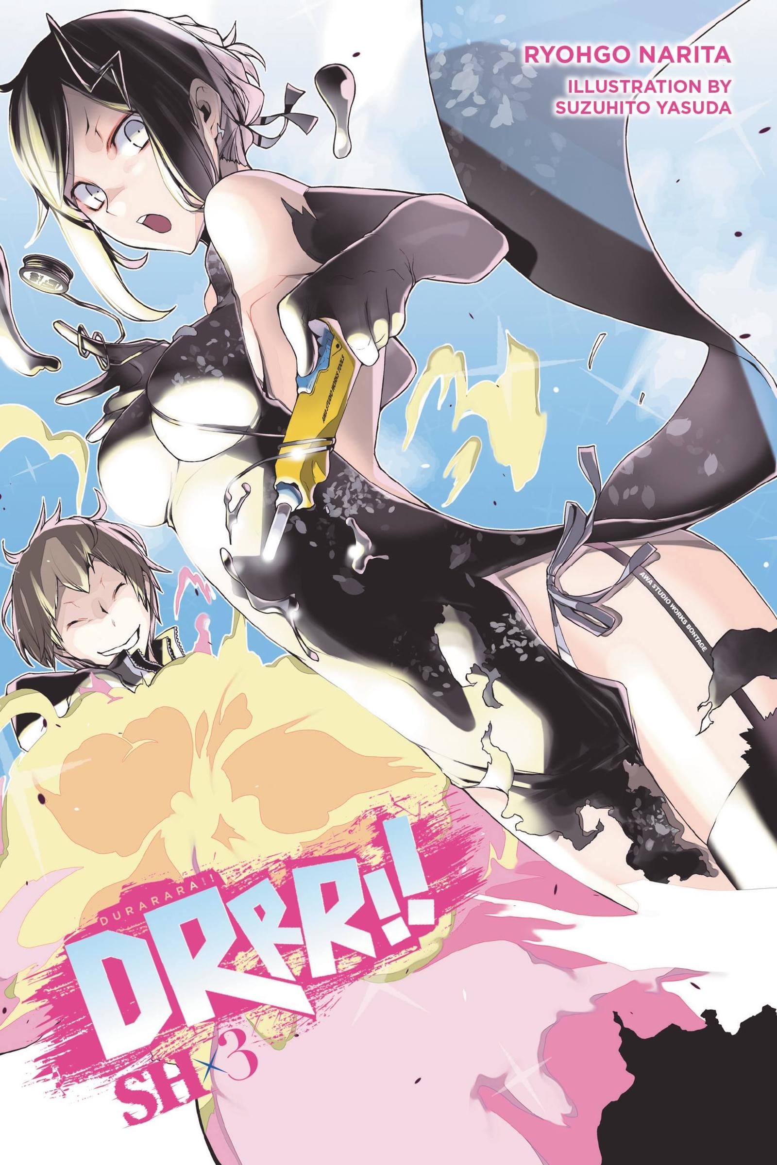 Vorderes Coverbild Durarara!! Sh, Vol. 3 (Light Novel)