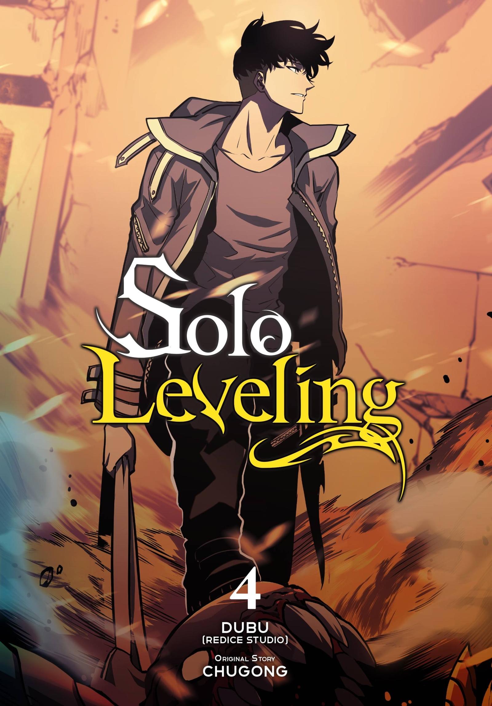 Vorderes Coverbild Solo Leveling, Vol. 4 (Comic)
