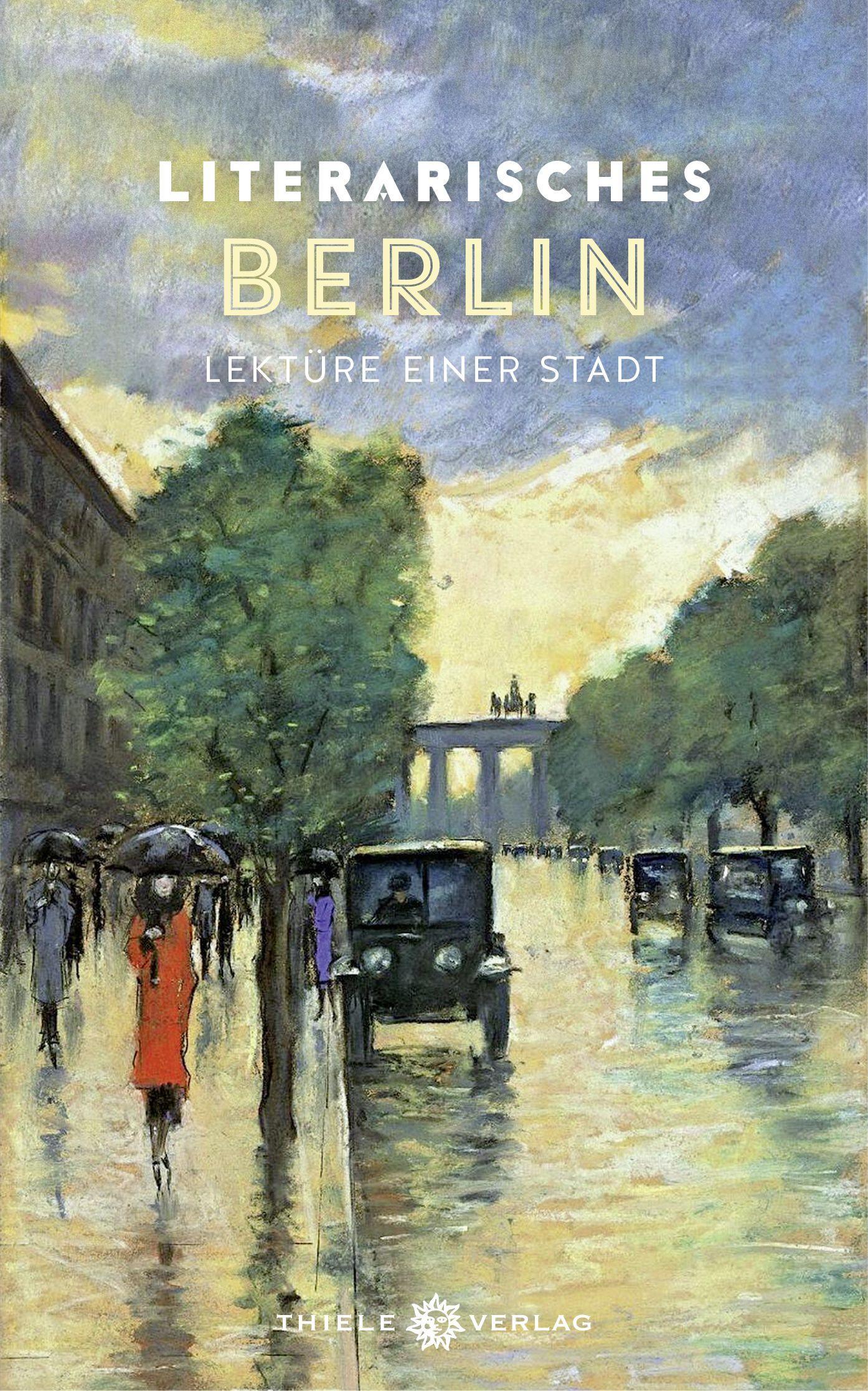 Vorderes Coverbild Literarisches Berlin