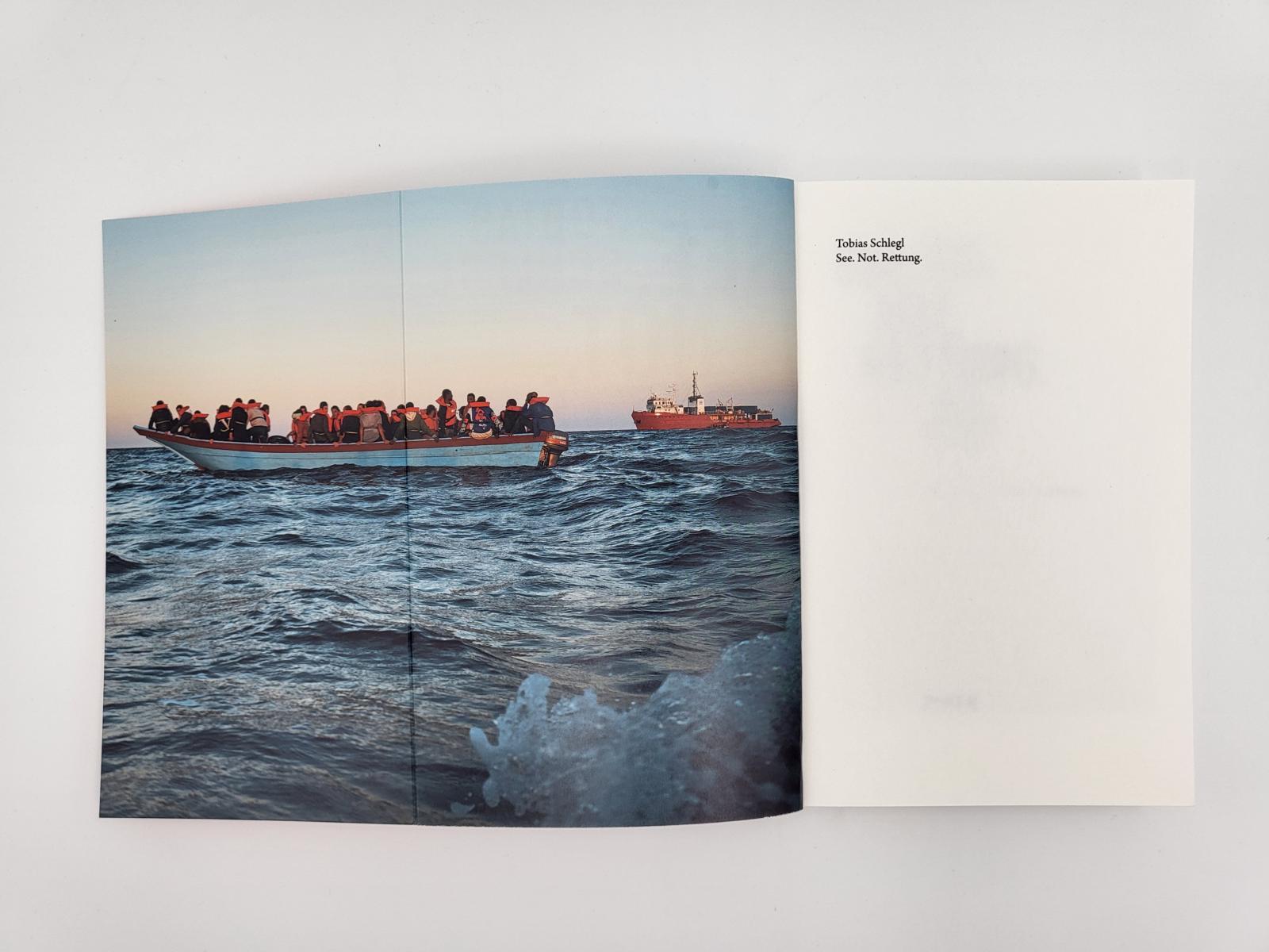 Beispielinhalt (Bild) See. Not. Rettung.