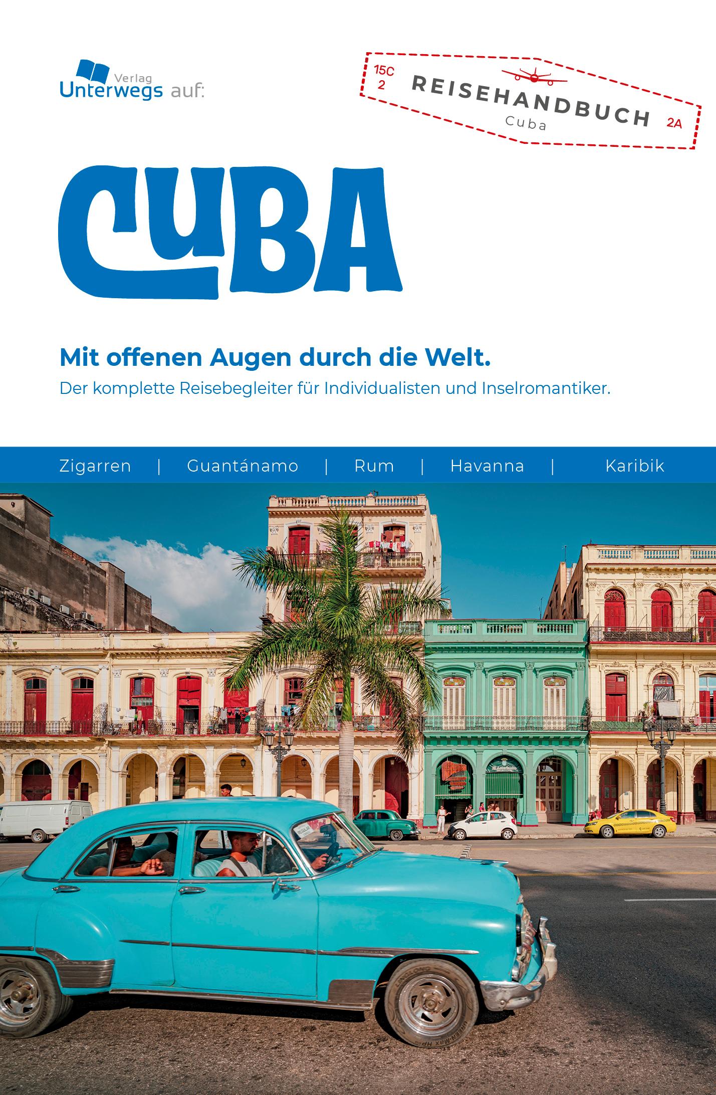 Vorderes Coverbild Unterwegs Verlag Reiseführer Cuba