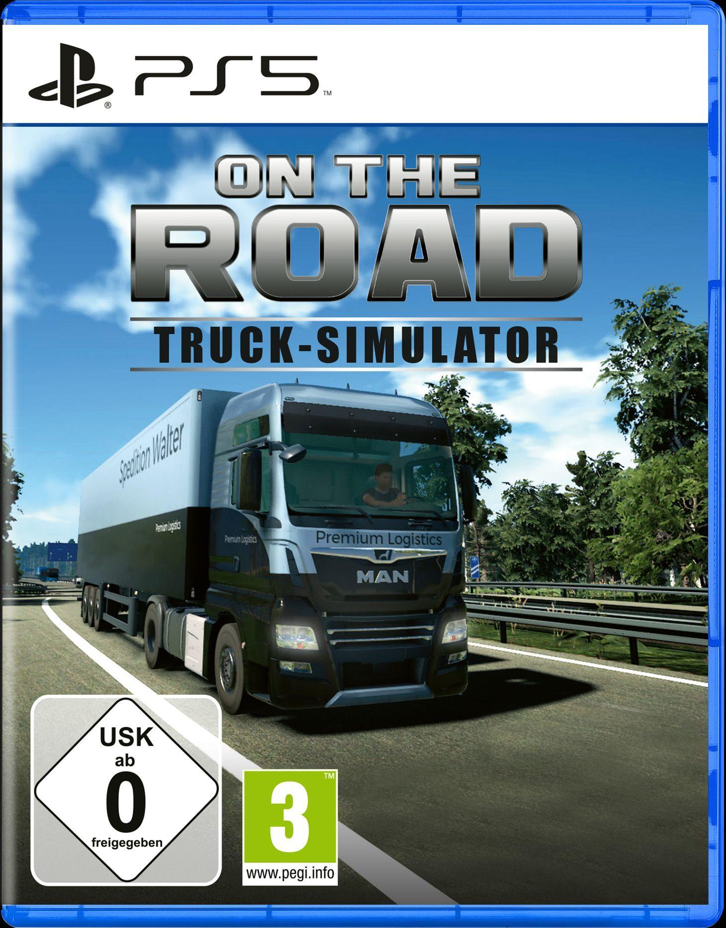 Vorderes Coverbild Truck Simulator - On the Road (PlayStation PS5)