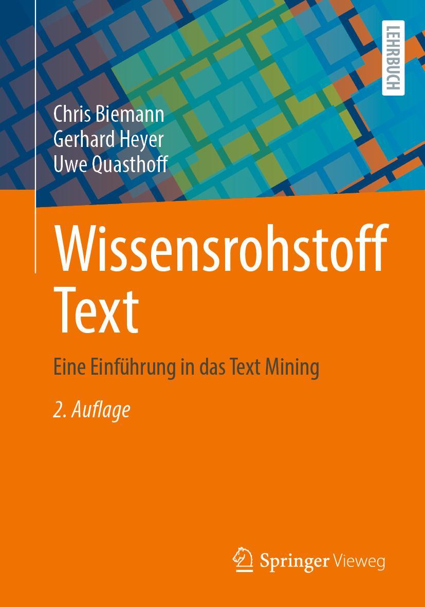 Vorderes Coverbild Wissensrohstoff Text