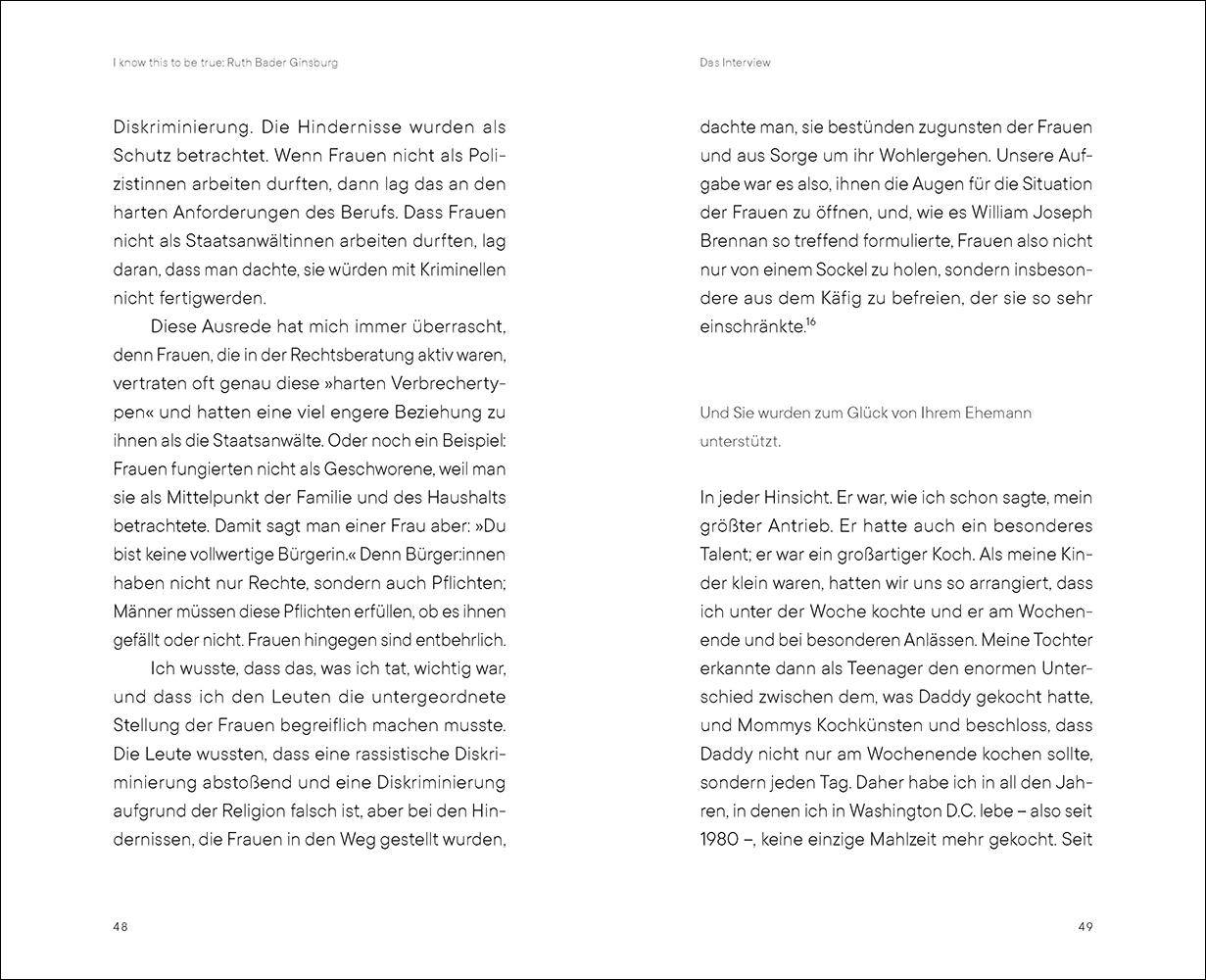 Beispielinhalt (Bild) RUTH BADER GINSBURG