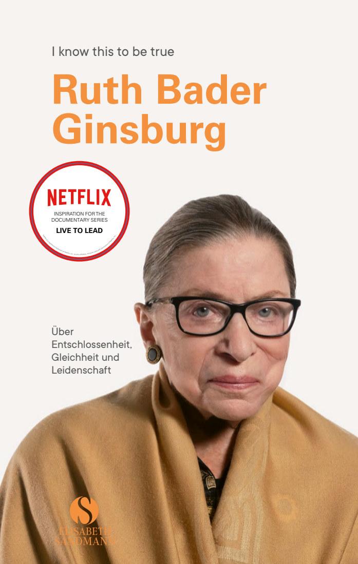 Vorderes Coverbild RUTH BADER GINSBURG