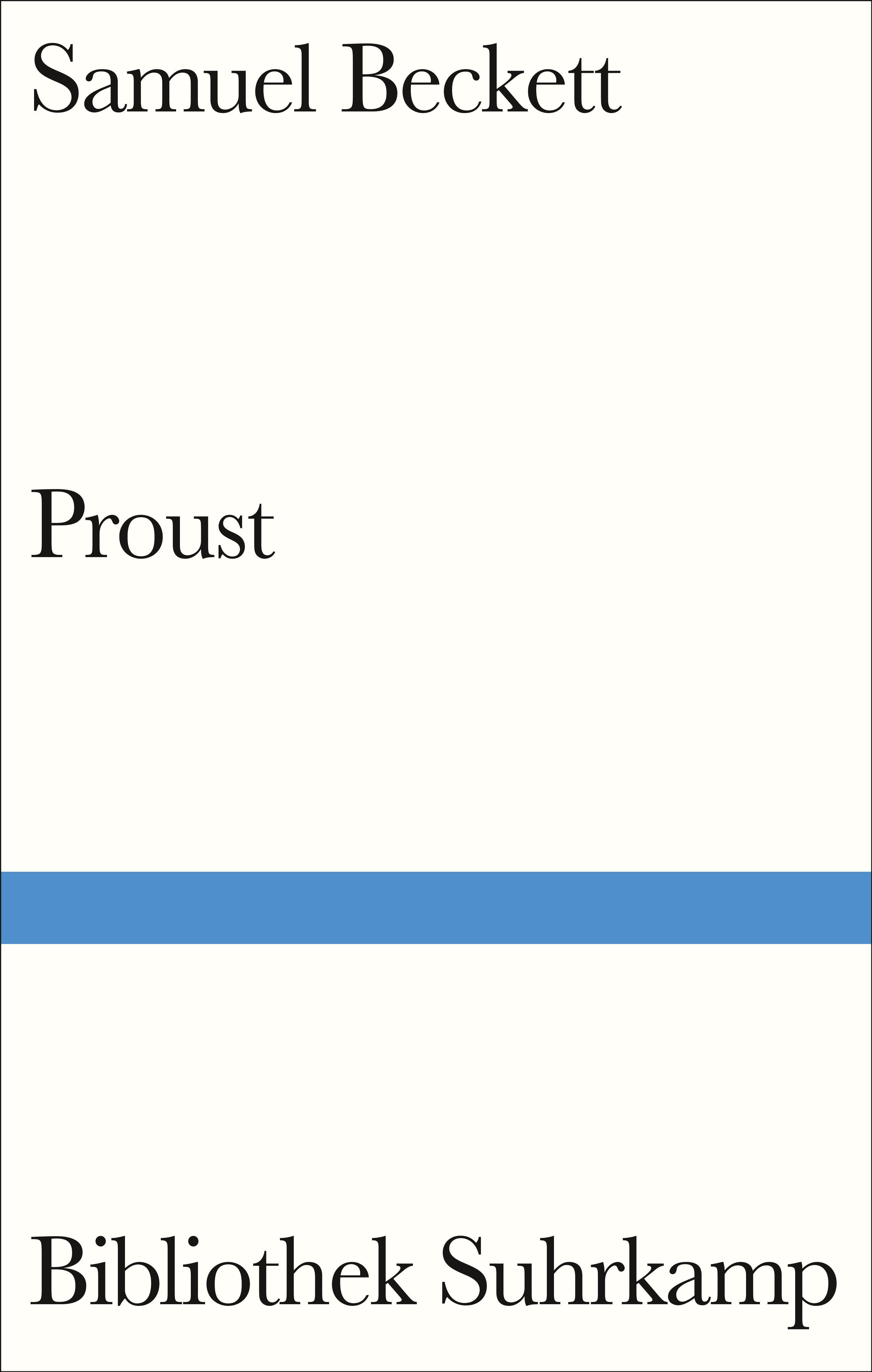 Vorderes Coverbild Proust
