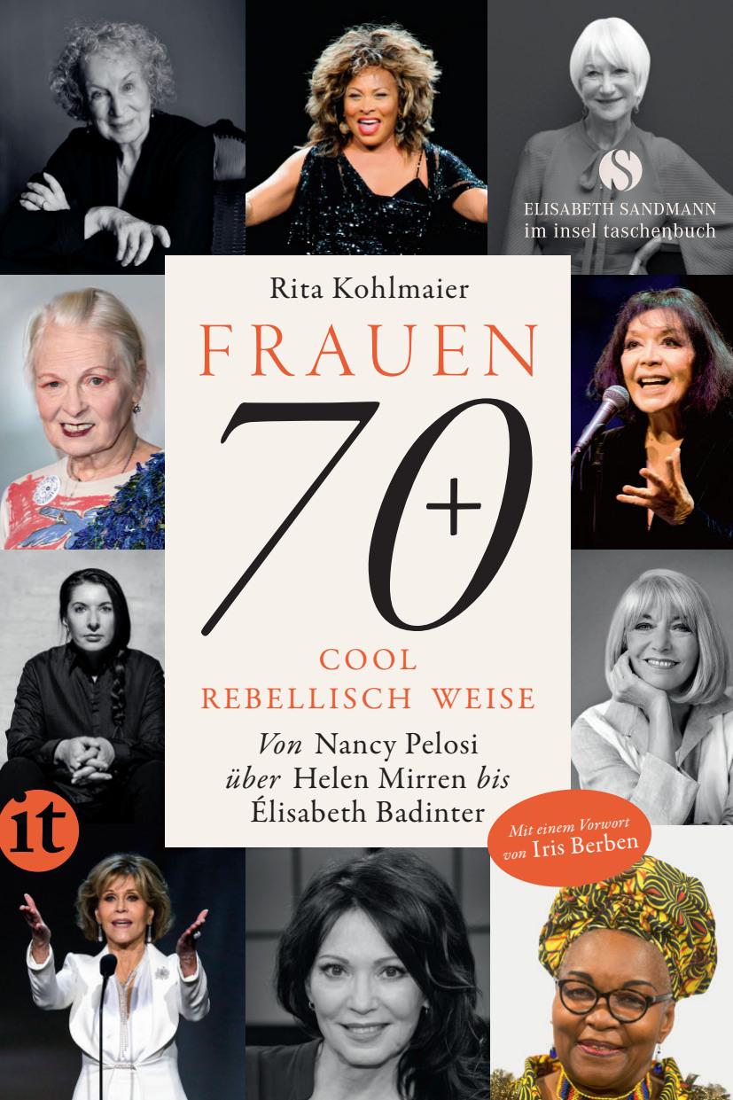 Vorderes Coverbild Frauen 70+ Cool. Rebellisch. Weise.