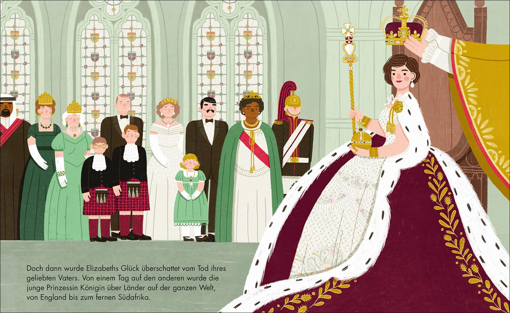 Beispielinhalt (Bild) Queen Elizabeth