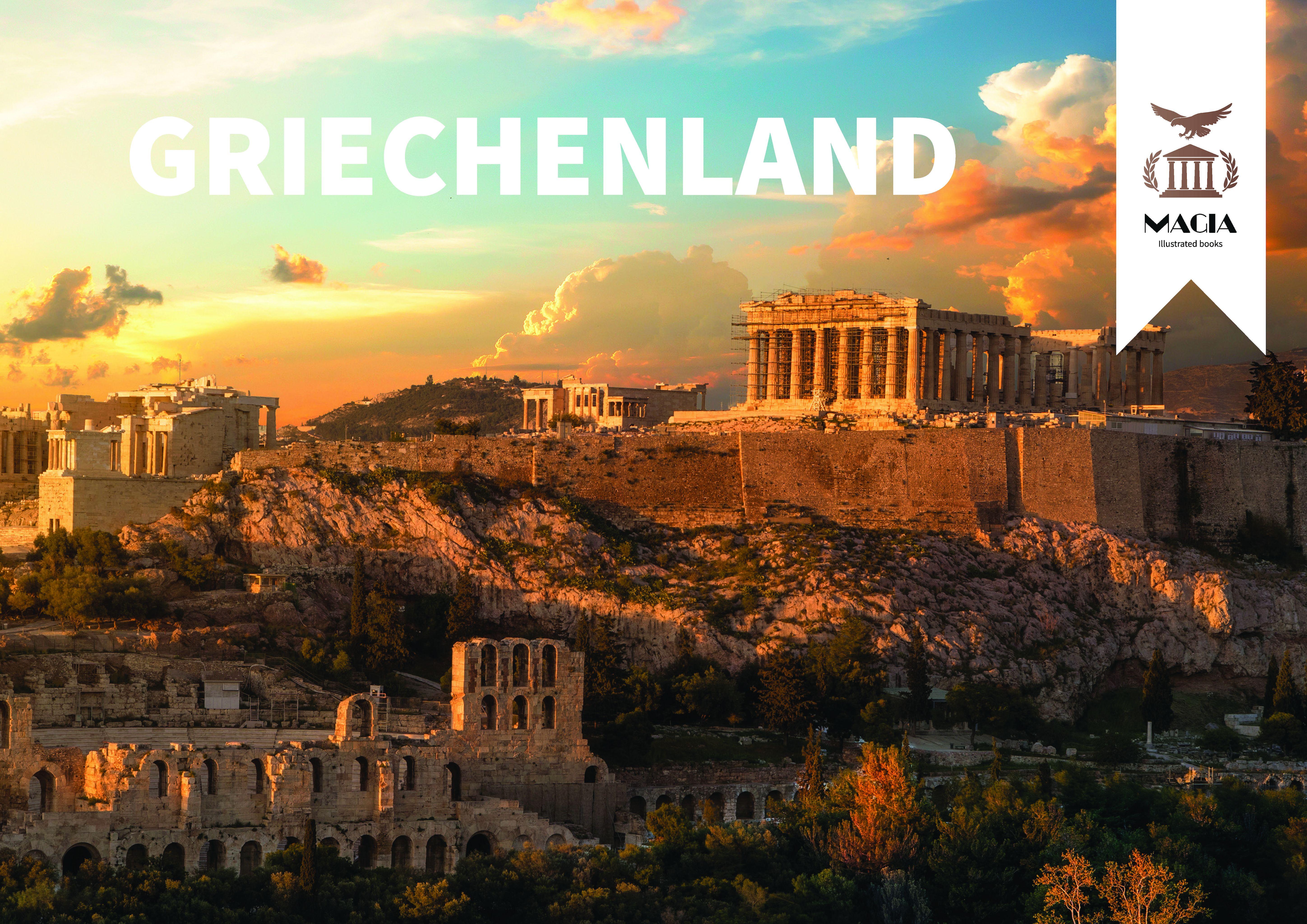 Vorderes Coverbild Bildband Griechenland
