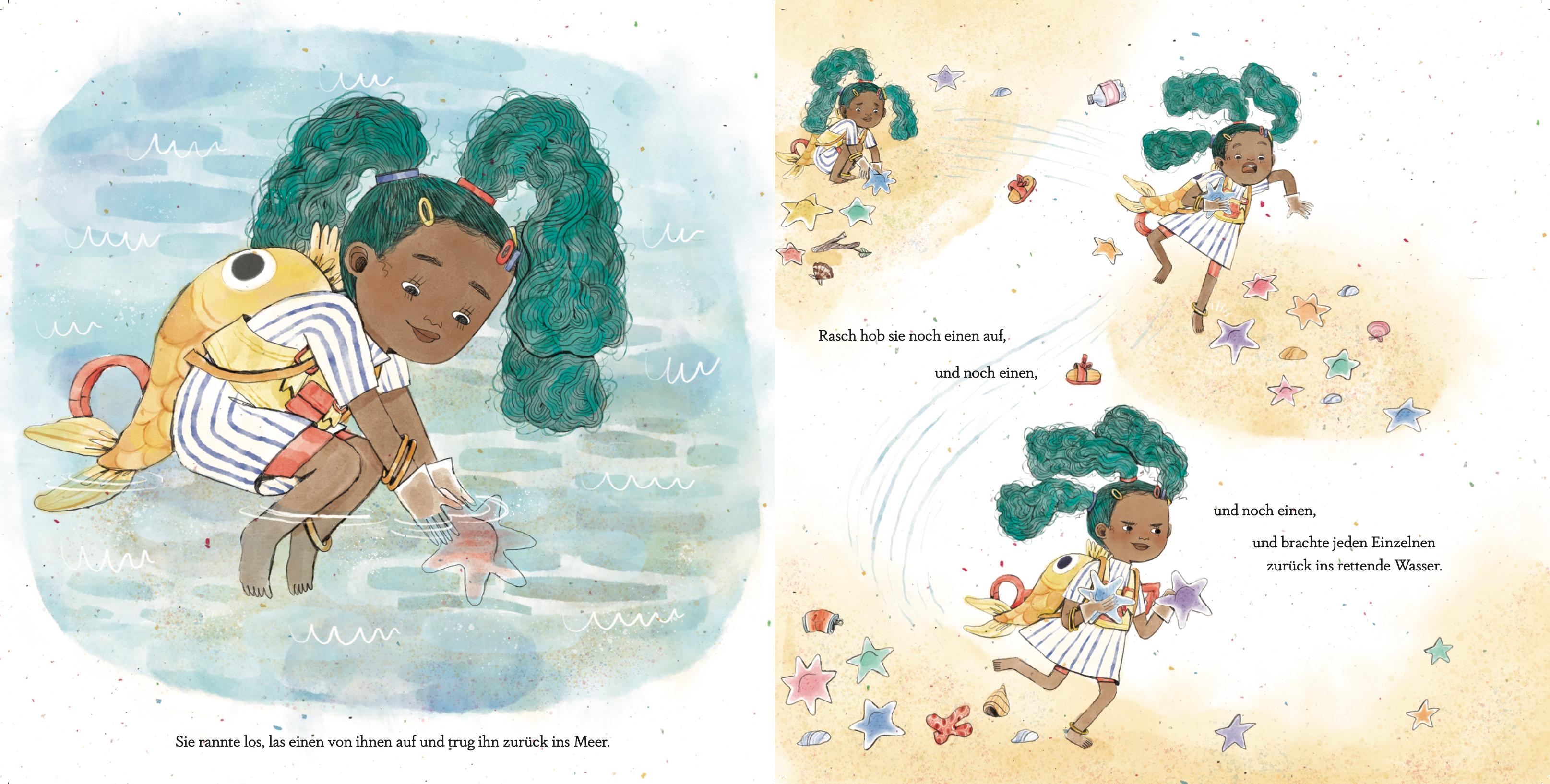 Beispielinhalt (Bild) Eine gute Tat