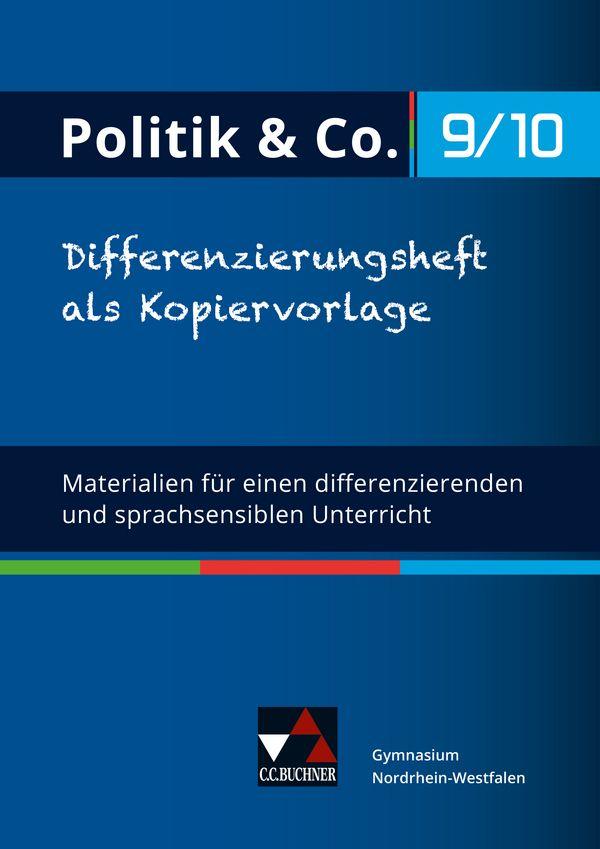 Vorderes Coverbild Politik & Co. NRW Differenzierungsheft 9/10