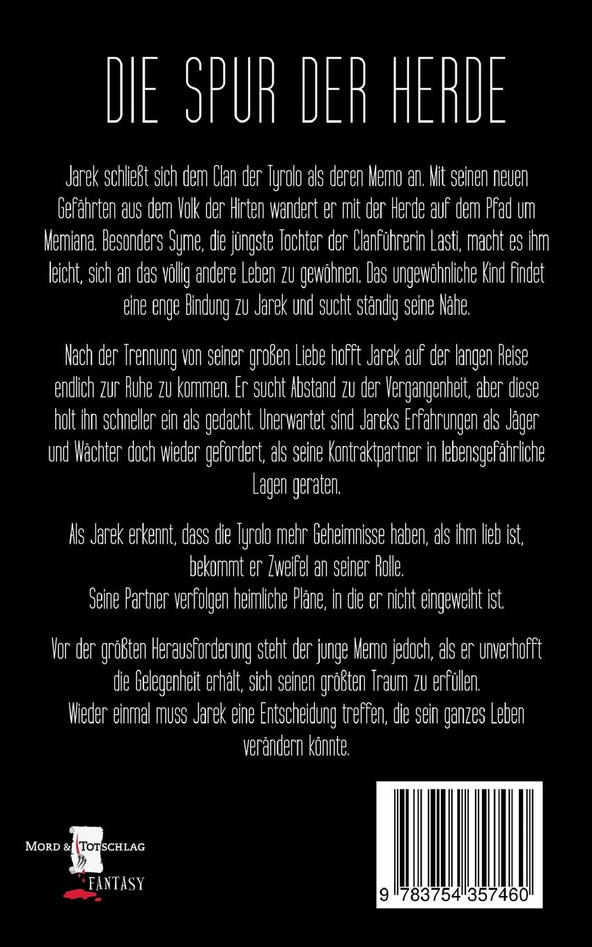 Rückseitencover Memiana 3 - Die Spur der Herde