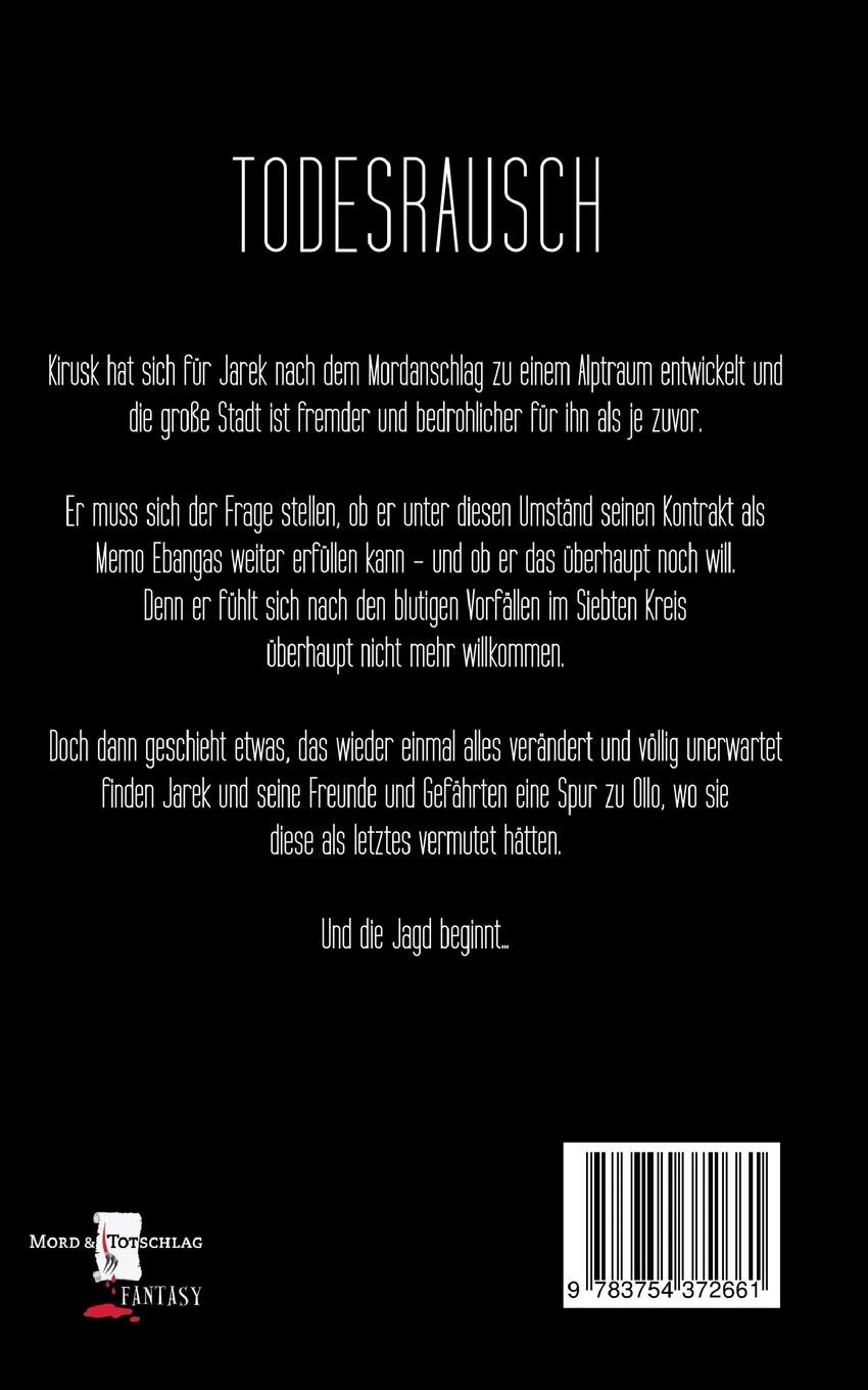 Rückseitencover Memiana 12 - Todesrausch