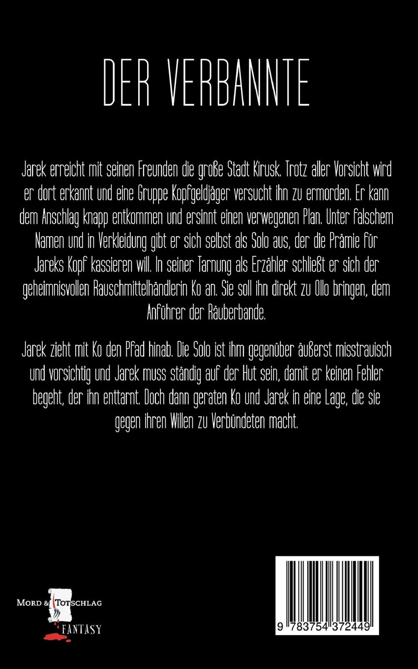 Rückseitencover Memiana 5 - Der Verbannte