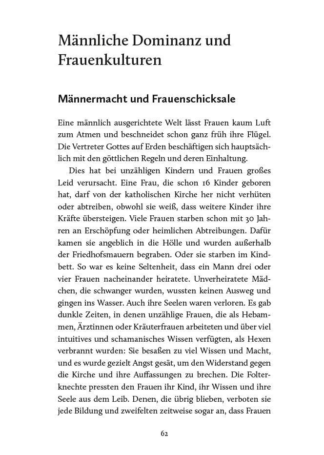 Beispielinhalt (Bild) Die weibliche Kraft kehrt zurück
