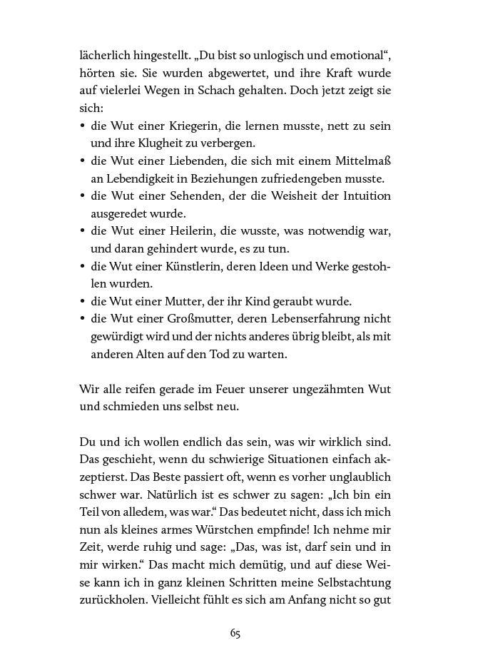 Beispielinhalt (Bild) Die weibliche Kraft kehrt zurück