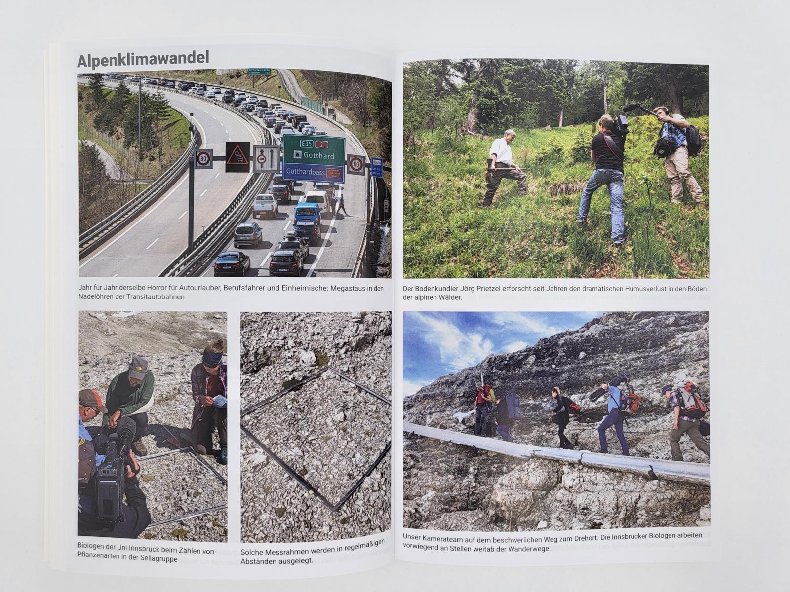 Beispielinhalt (Bild) Die Alpen und wie sie unser Wetter beeinflussen