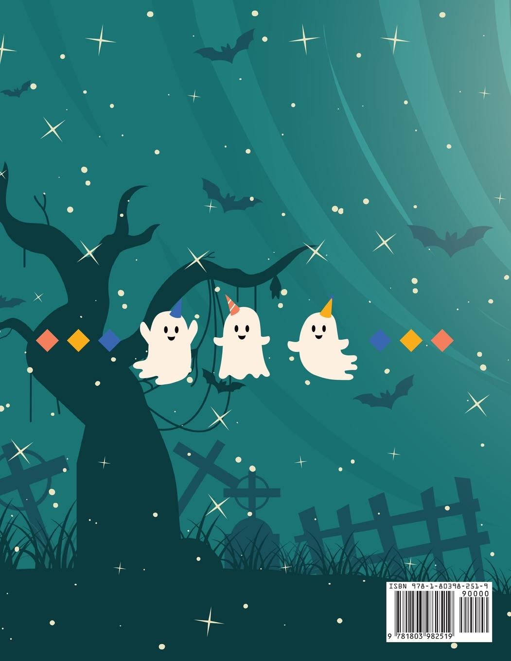 Rückseitencover Halloween Coloring Book for Kid