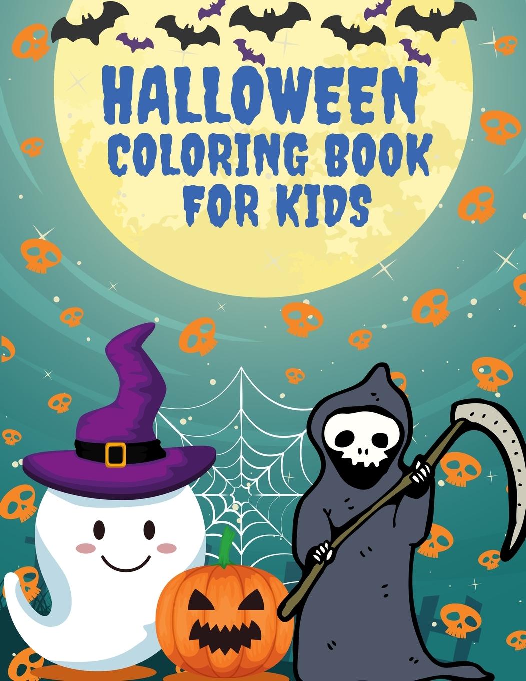 Vorderes Coverbild Halloween Coloring Book for Kid