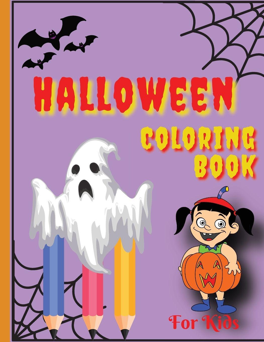 Vorderes Coverbild Halloween Coloring Book