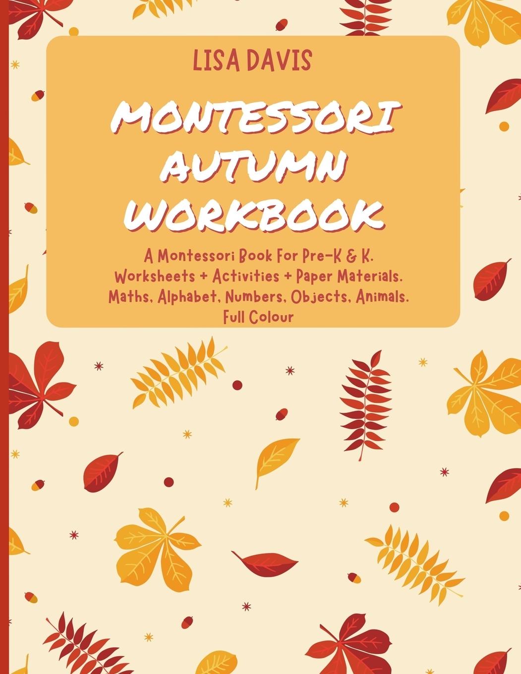 Vorderes Coverbild Montessori Autumn Workbook