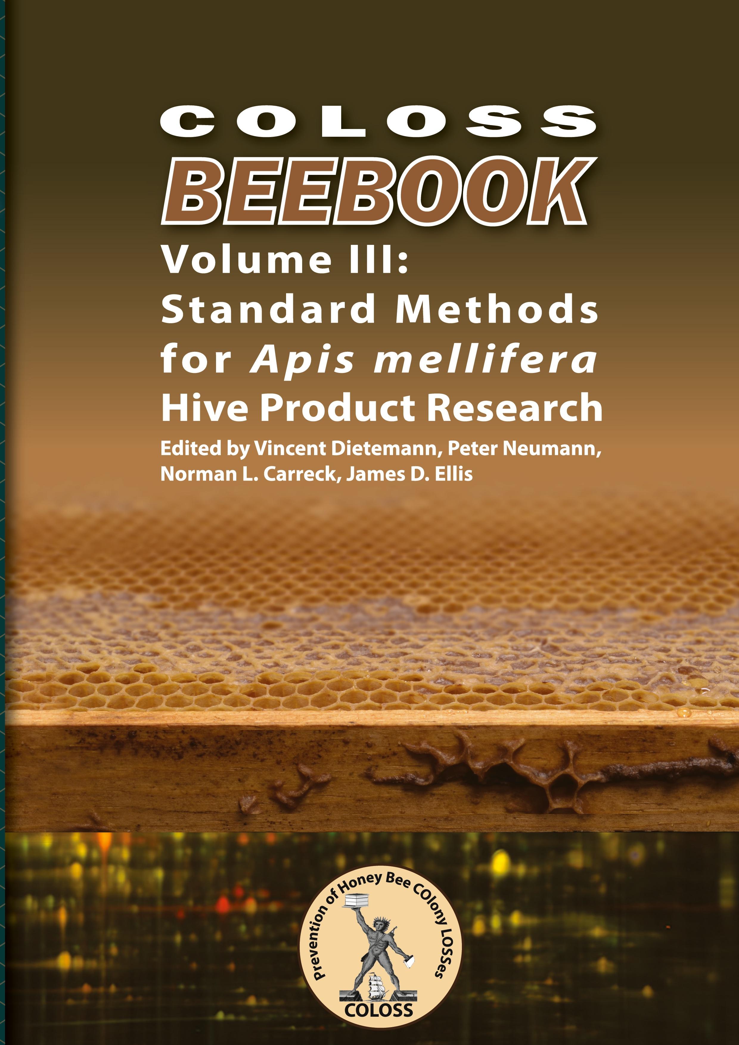 Vorderes Coverbild COLOSS BEEBOOK - Volume III