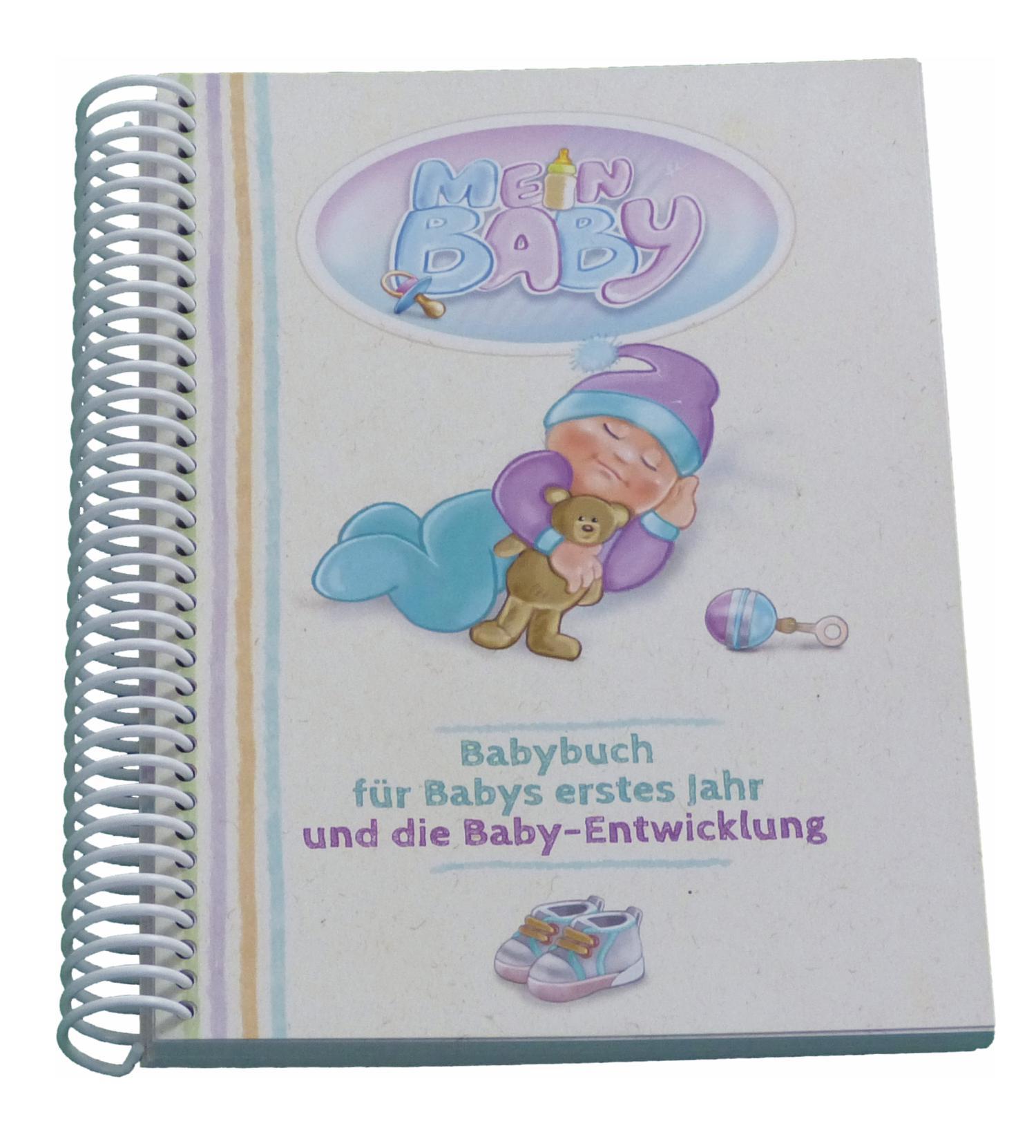 Vorderes Coverbild Babybuch für Babys erstes Jahr