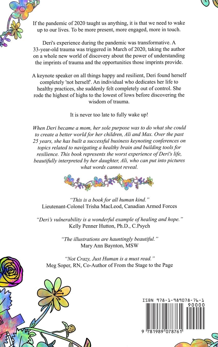 Rückseitencover Not Crazy, Just Human