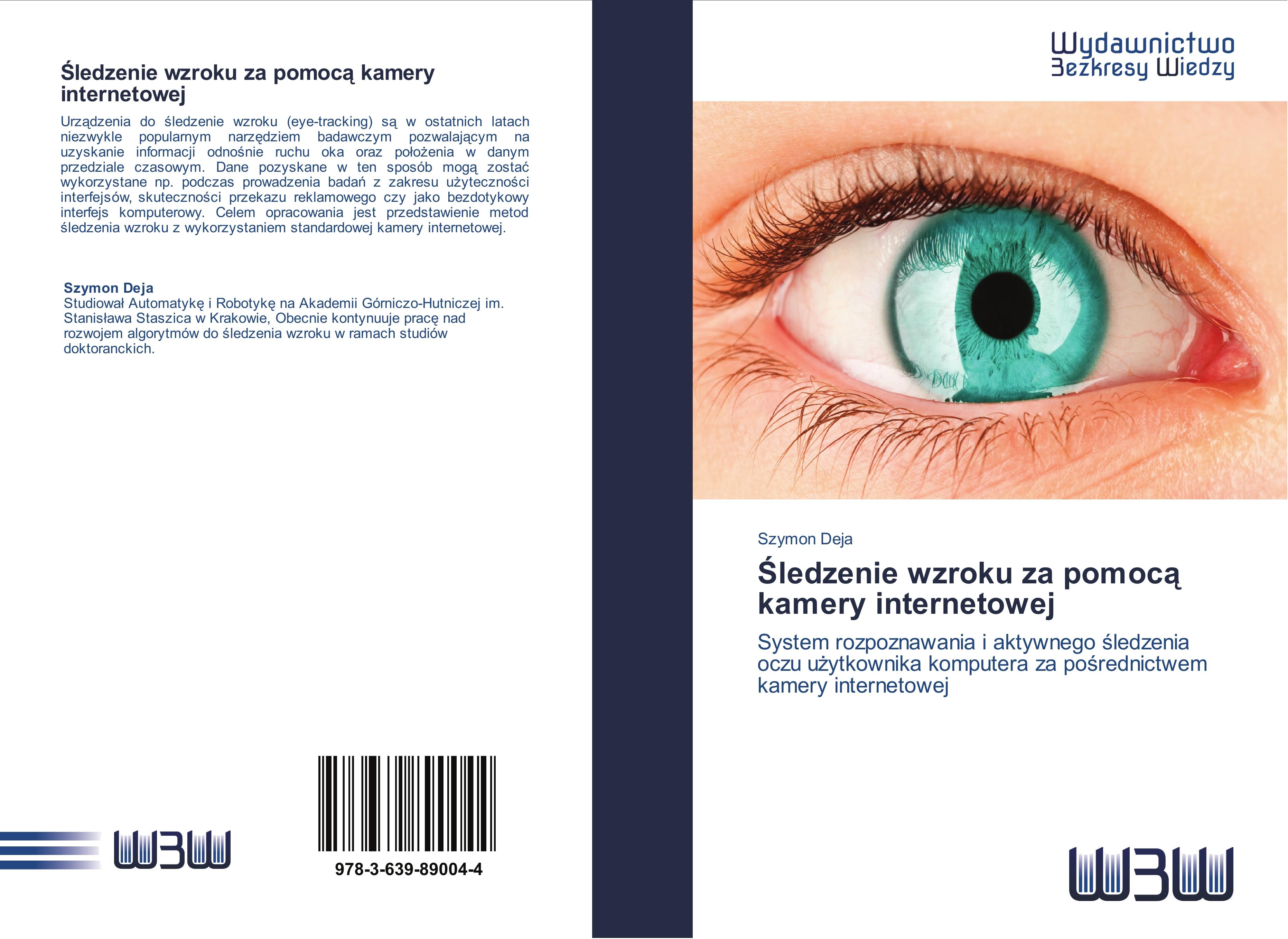 Vorderes Coverbild ¿ledzenie wzroku za pomoc¿ kamery internetowej