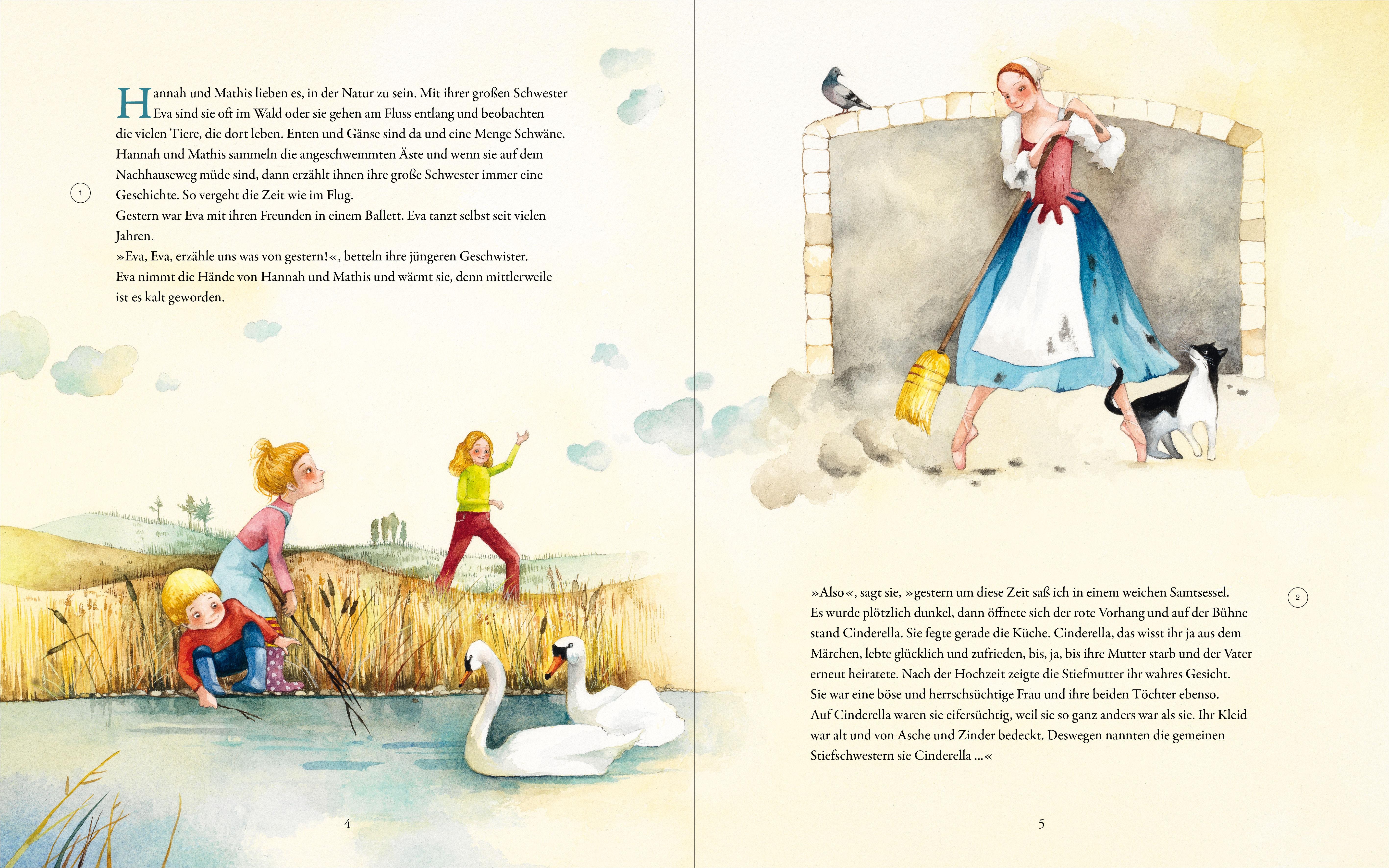 Beispielinhalt (Bild) Cinderella (Das musikalische Bilderbuch mit CD im Buch und zum Streamen)
