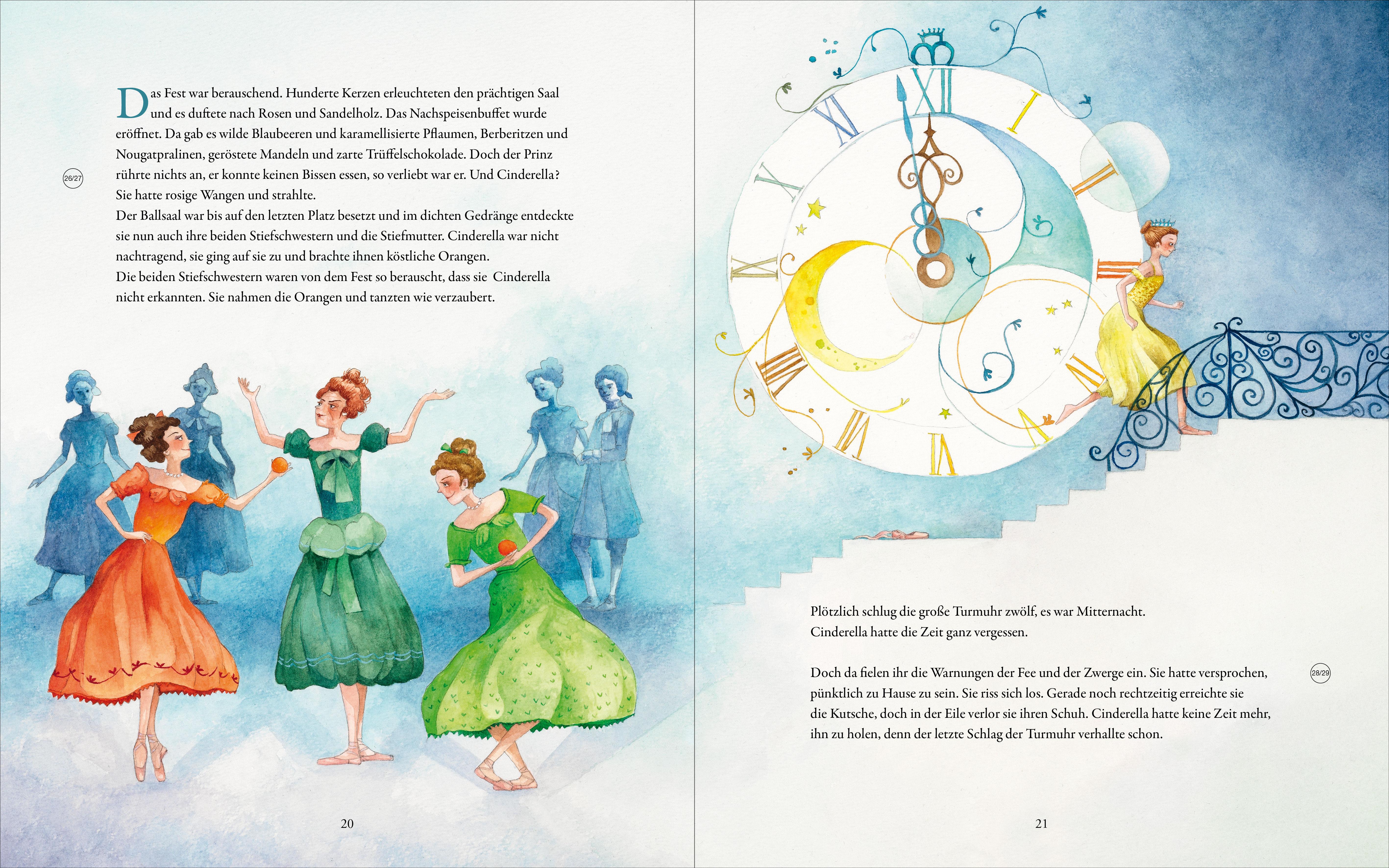 Beispielinhalt (Bild) Cinderella (Das musikalische Bilderbuch mit CD im Buch und zum Streamen)
