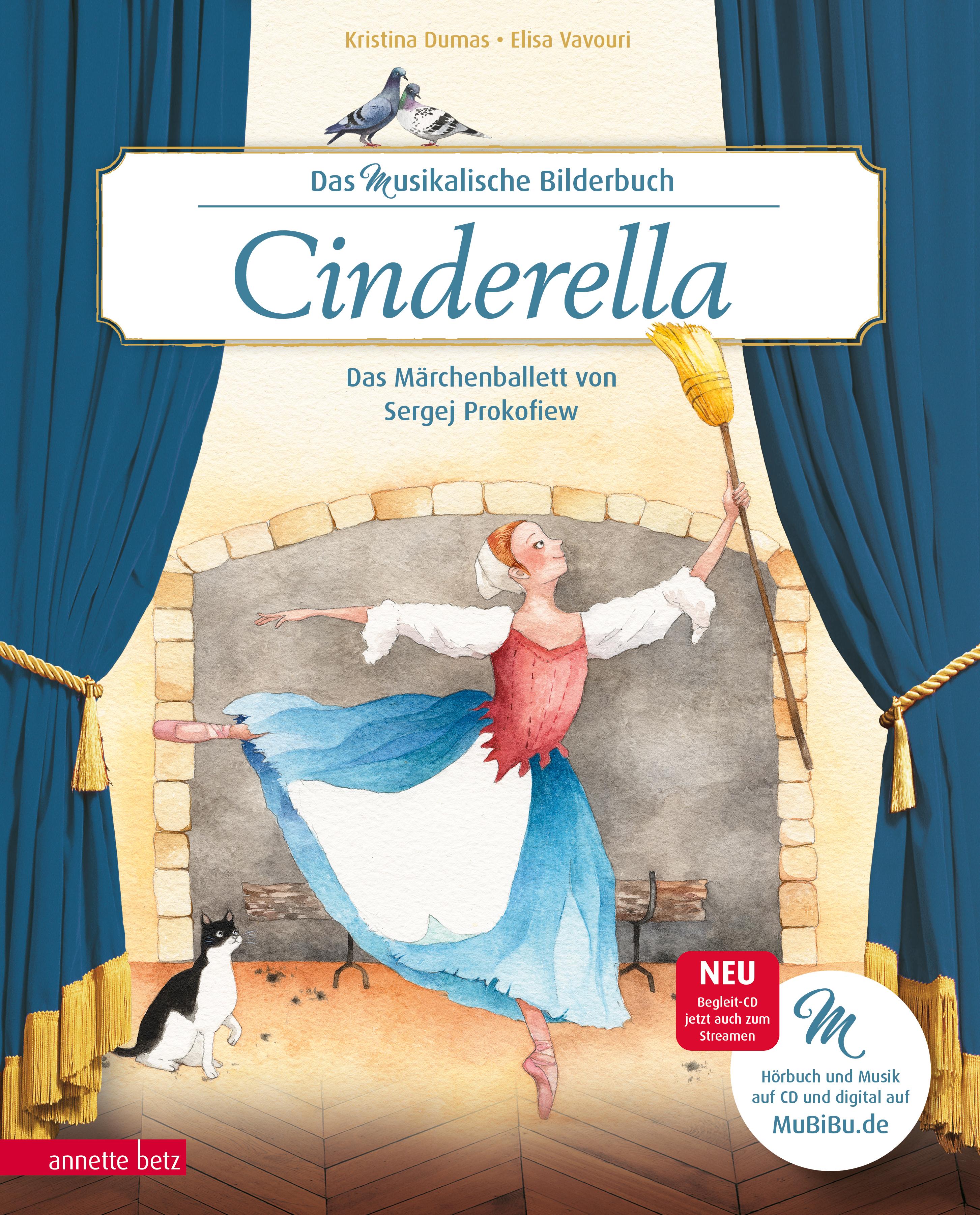 Vorderes Coverbild Cinderella (Das musikalische Bilderbuch mit CD im Buch und zum Streamen)
