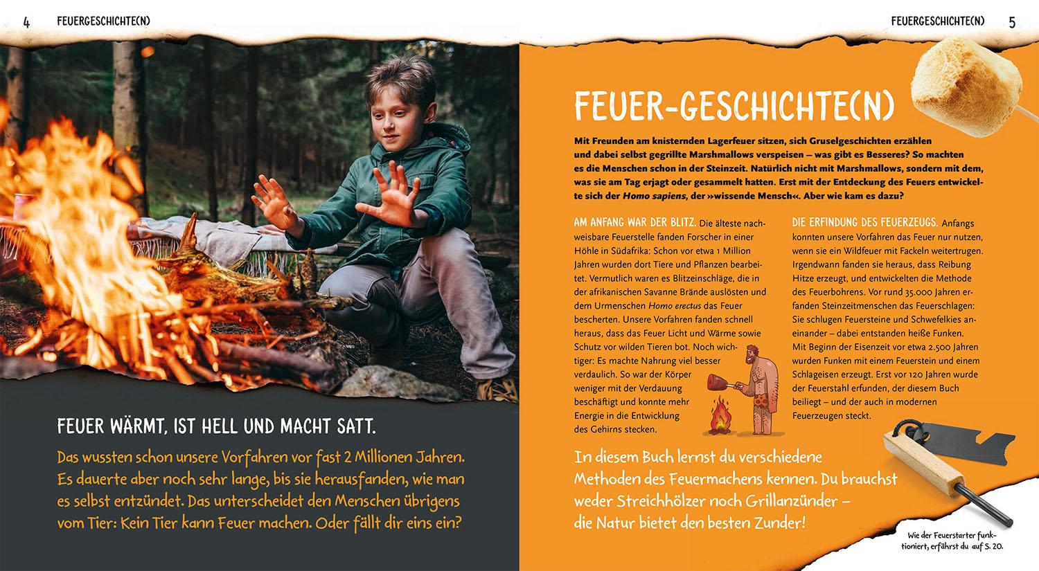 Beispielinhalt (Bild) Das Feuerbuch