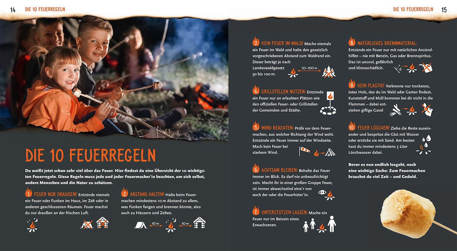 Beispielinhalt (Bild) Das Feuerbuch