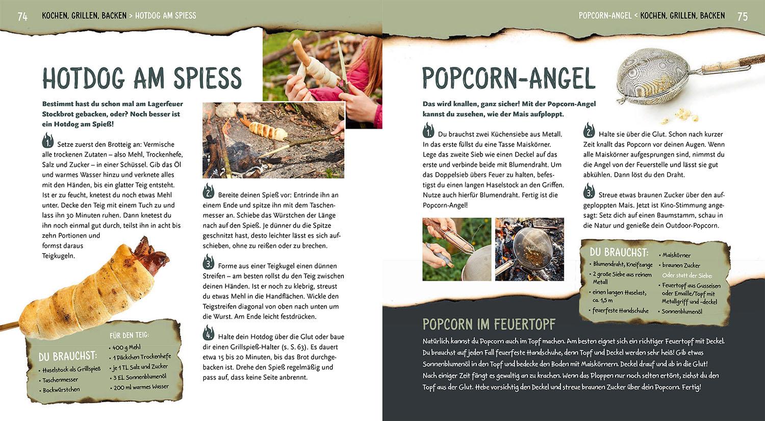 Beispielinhalt (Bild) Das Feuerbuch