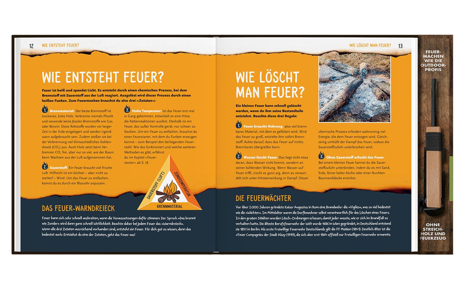Beispielinhalt (Bild) Das Feuerbuch