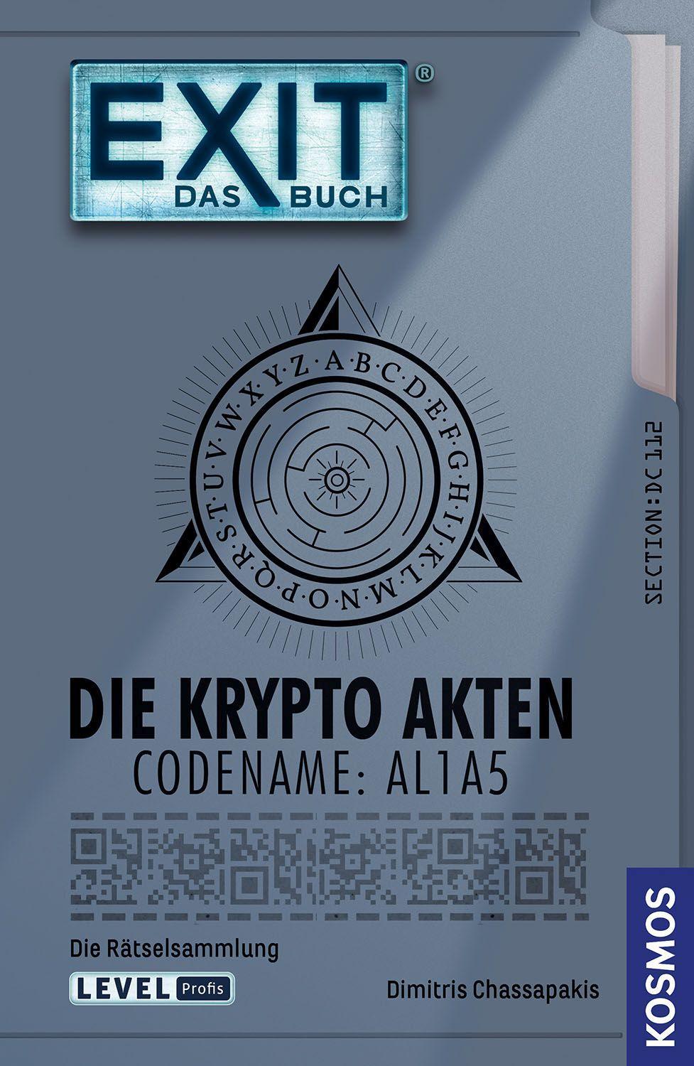 Vorderes Coverbild EXIT® - Das Buch: Die Krypto Akten. Codename: AL1A5
