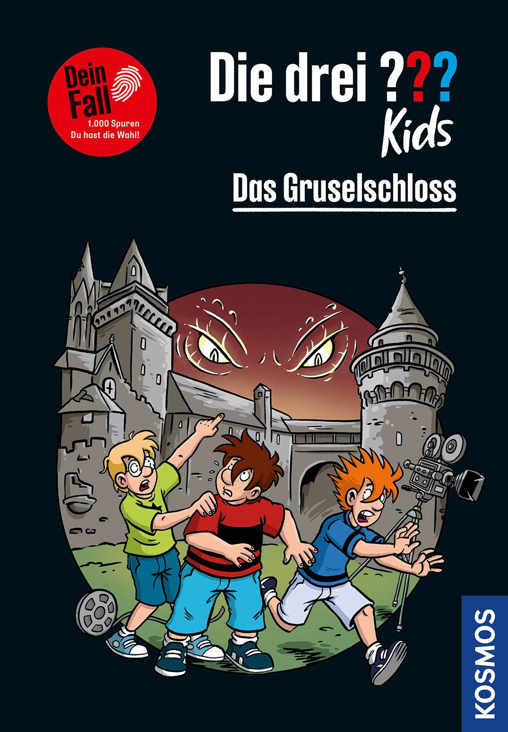 Vorderes Coverbild Die drei ??? Kids Dein Fall, Das Gruselschloss