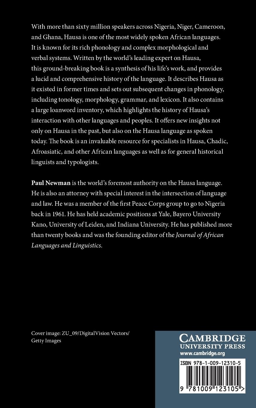 Rückseitencover A History of the Hausa Language