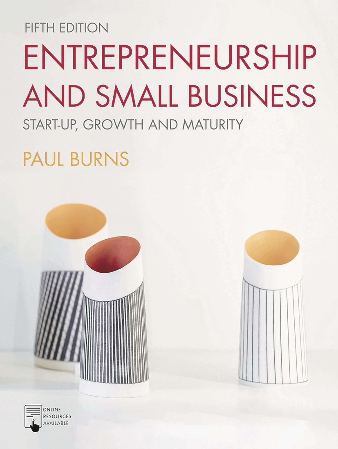 Vorderes Coverbild Entrepreneurship and Small Business